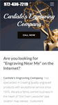 Mobile Screenshot of carlislesengraving.com
